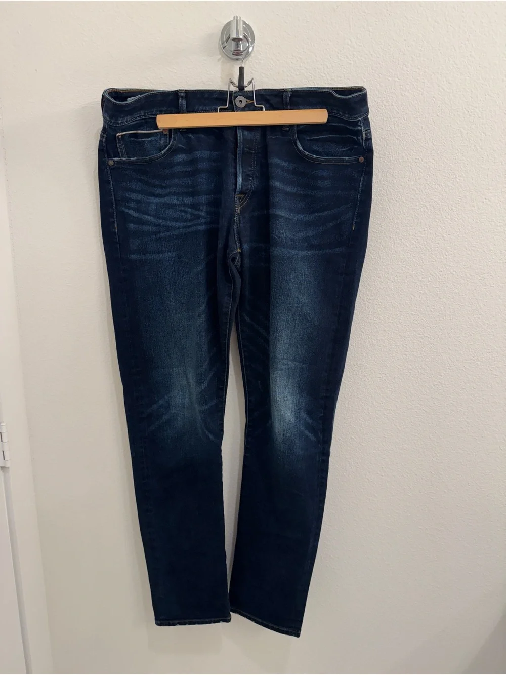 American Eagle Outfitters Dark Blue Slim Stretch Jeans